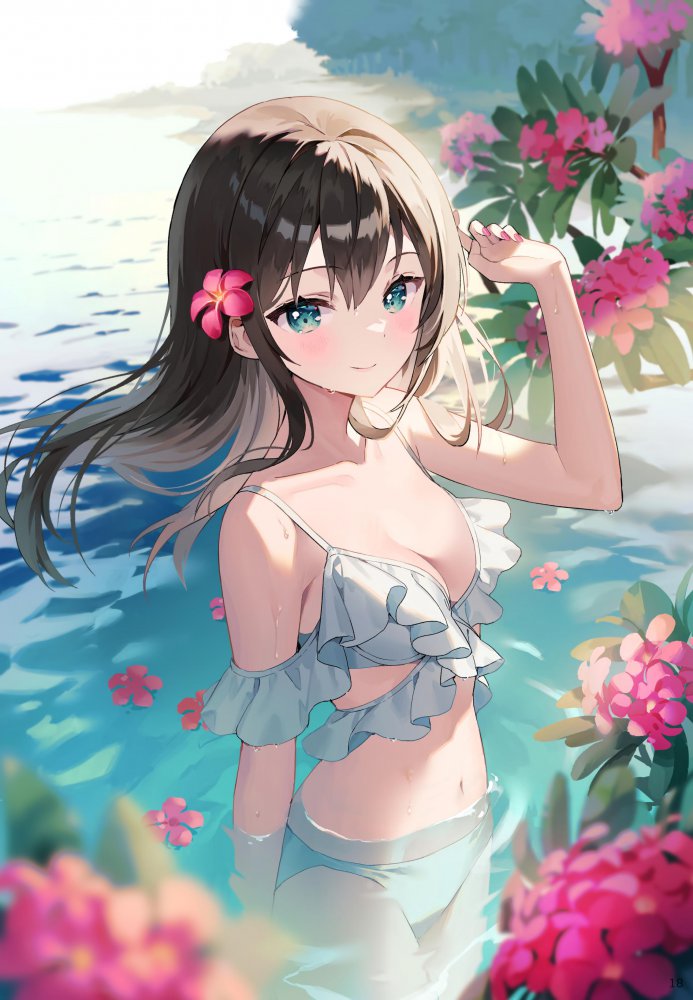 【二次】水着女子画像　その７９